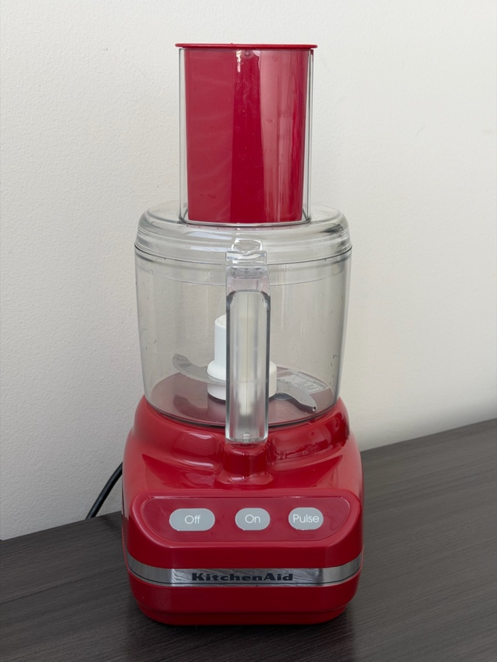 KitchenAid KFP350ER 3.5‑Cup Food Processor – Fully Working, Red